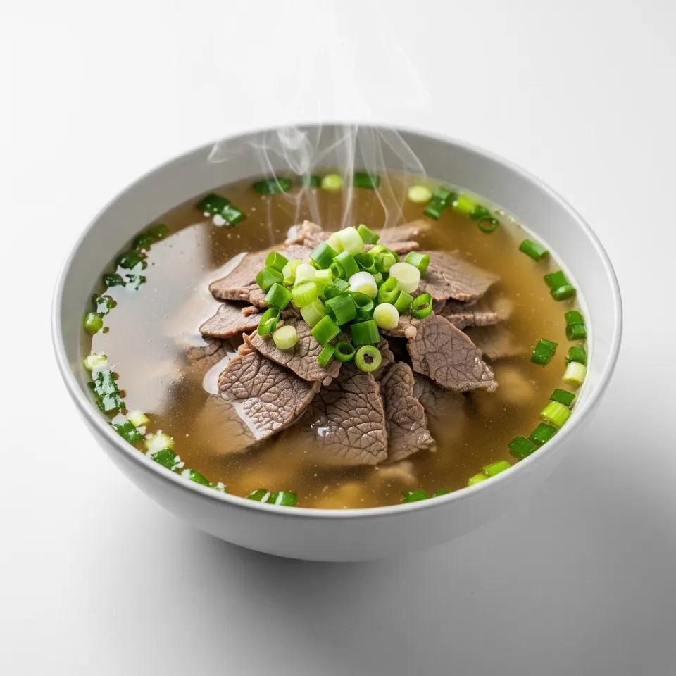 Soupe de bœuf aigre