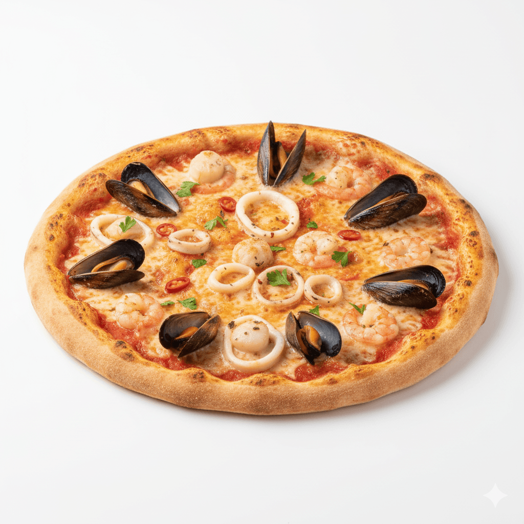 Pizza Fruits de Mer  Simple