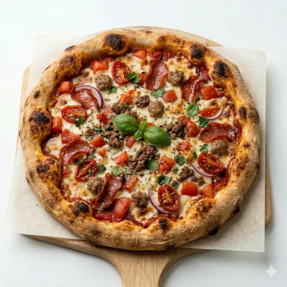 Pizza Viande  Simple
