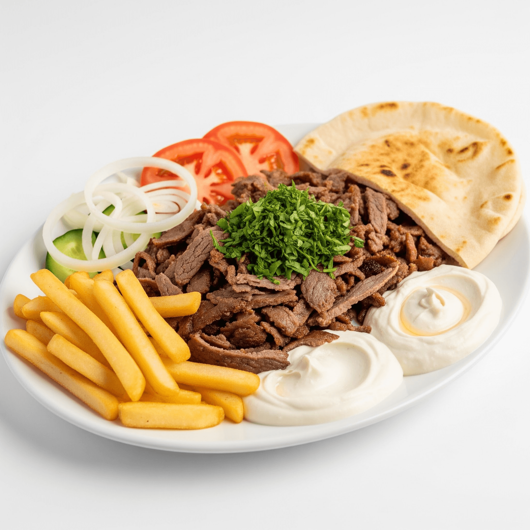 Meat Shawarma Dish