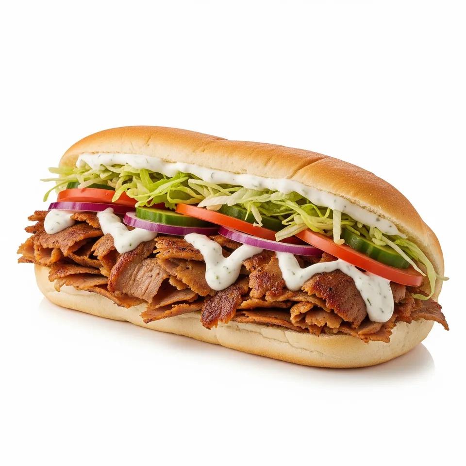 Meat Kebab Sandwich