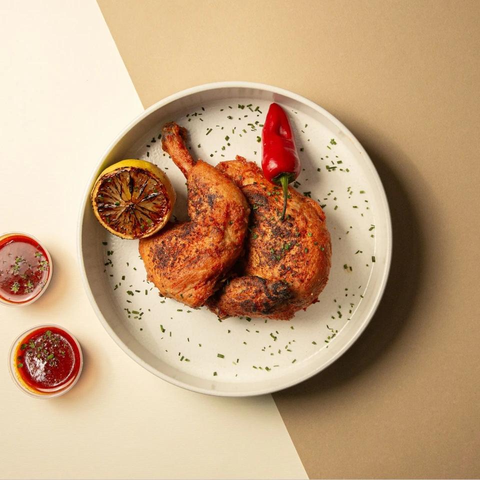 Le Demi Poulet Rouge Miel