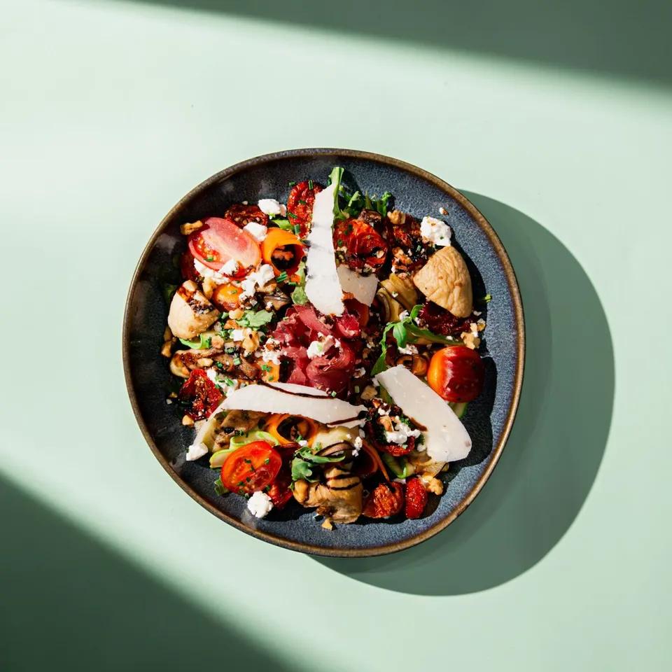 Salade Grecque Tagliatelle De Légumes