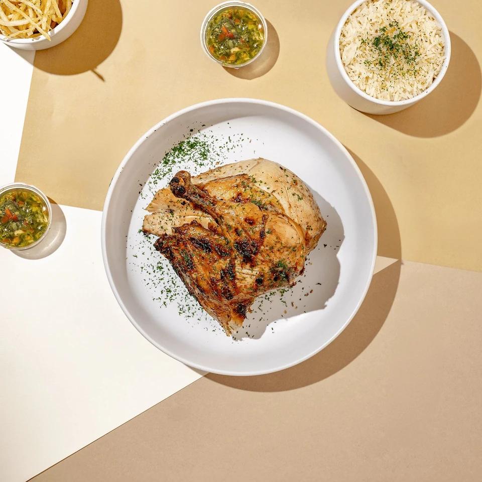 Asado De Volaille Au Charbon Chimichuri