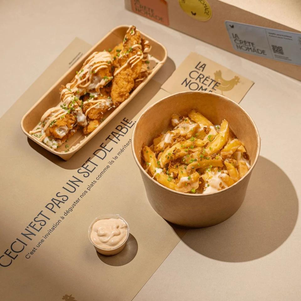 Le Poulet Tenders Croustillant Et Sa Poutine