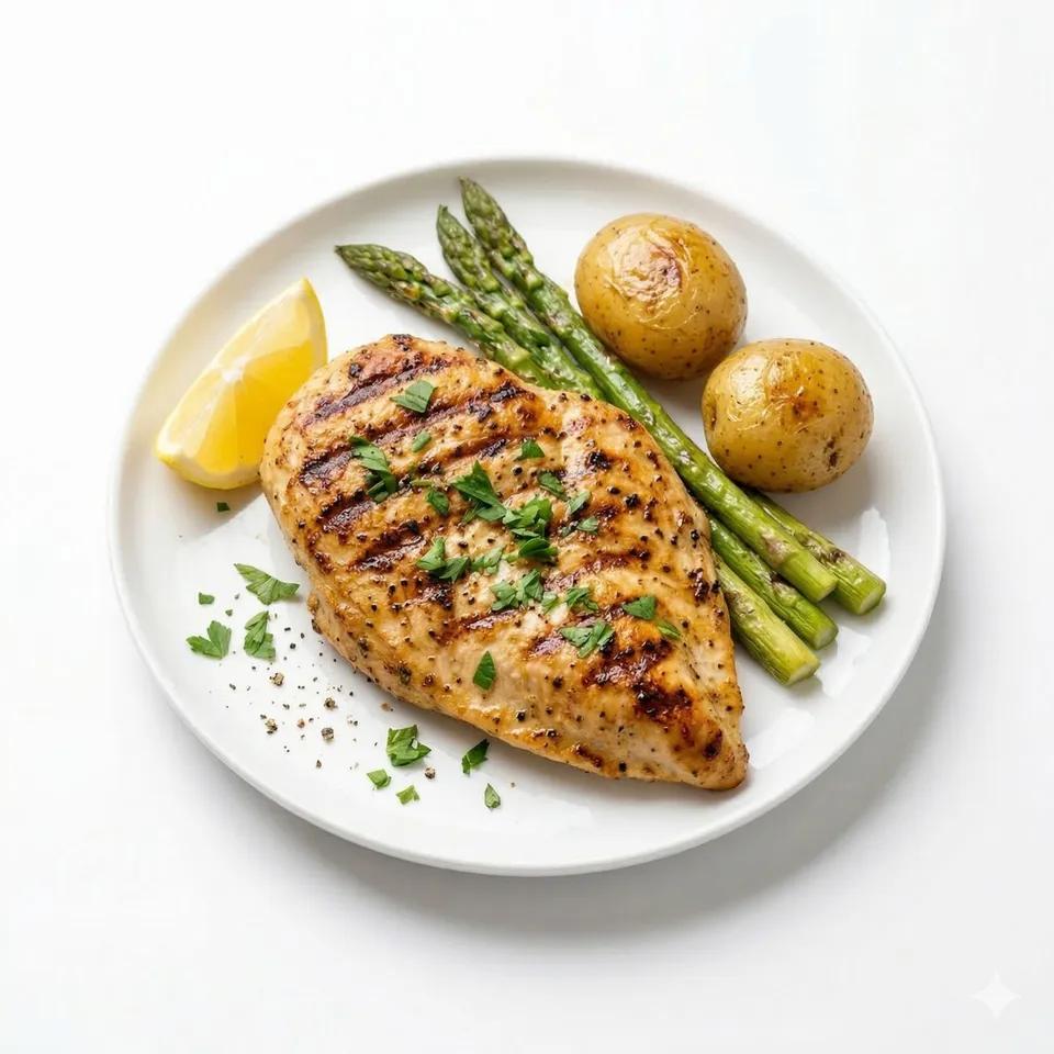 Plat Escalope de Poulet Grillé