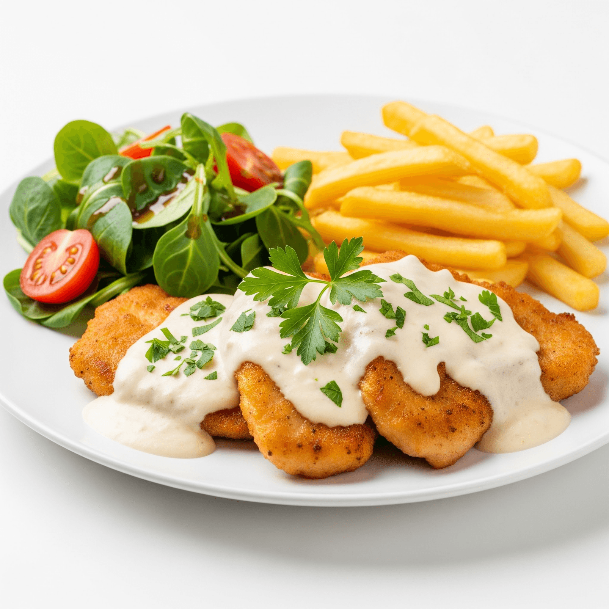 Plat Escalope de Poulet à la Crème Fraîche