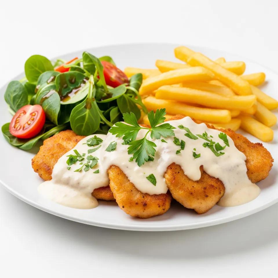Plat Escalope de Poulet à la Crème Fraîche