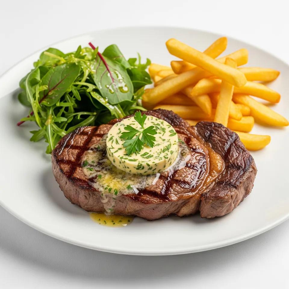 Plat Entre Côte Beurre Maitre de Hotel