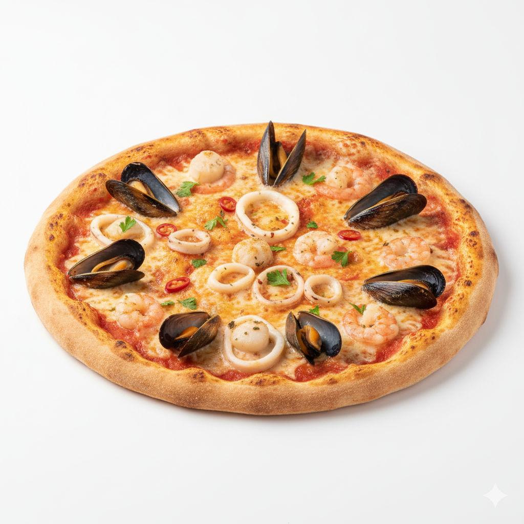 Pizza Boisée Fruits de Mer