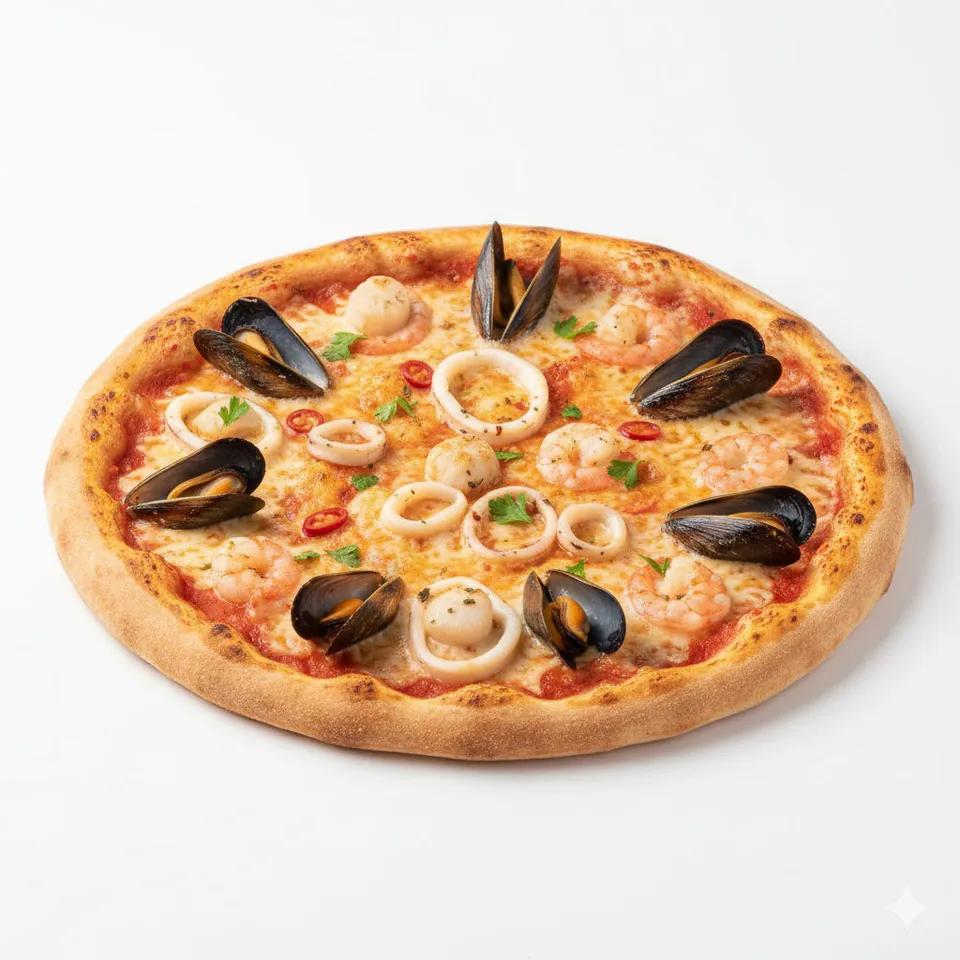 Pizza Boisée Fruits de Mer