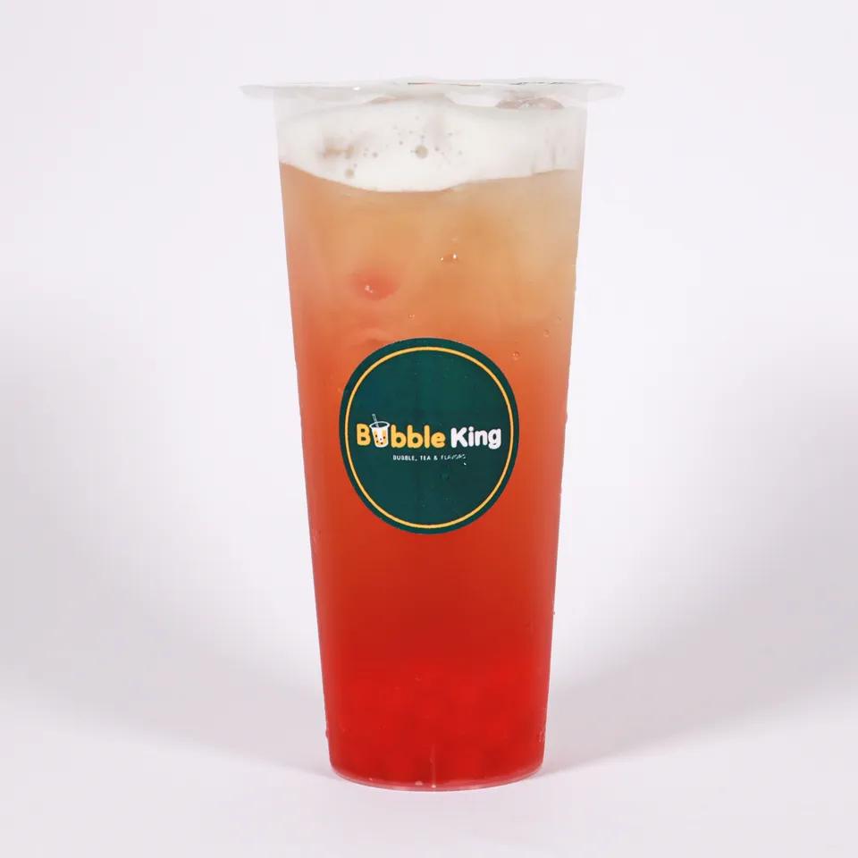 Strawberry Green Bubble Tea