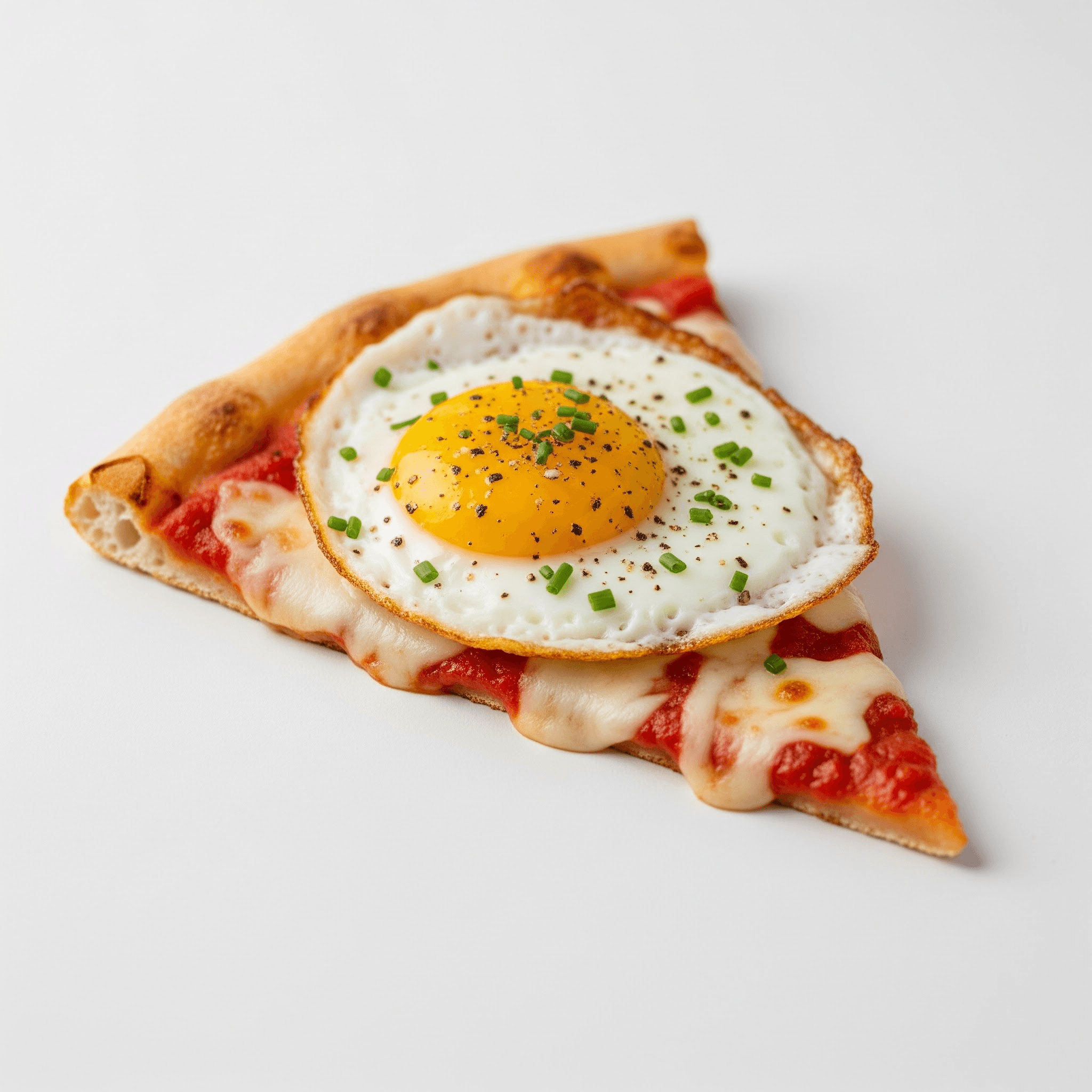 Tranche Pizza aux oeuf