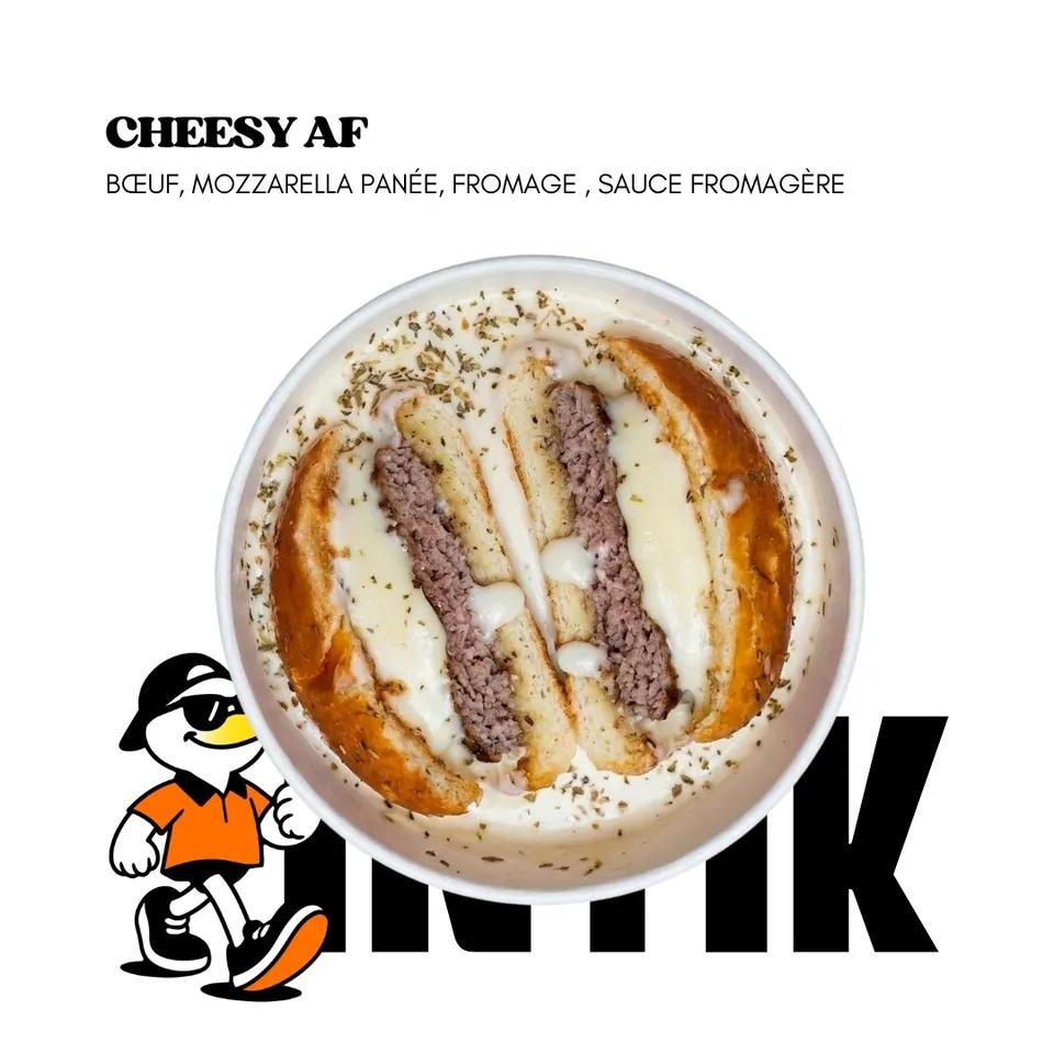Burger Cheesy Af Bœuf