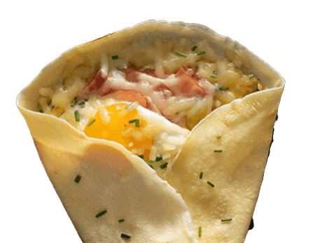 Crêpe Jambon Fromage Oeuf