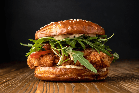 Burger Poulet Crispy