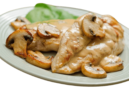 Escalope de Poulet Champignons