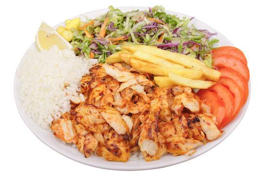 Plat Chawarma Poulet