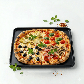 plateau pizza 4 saisons