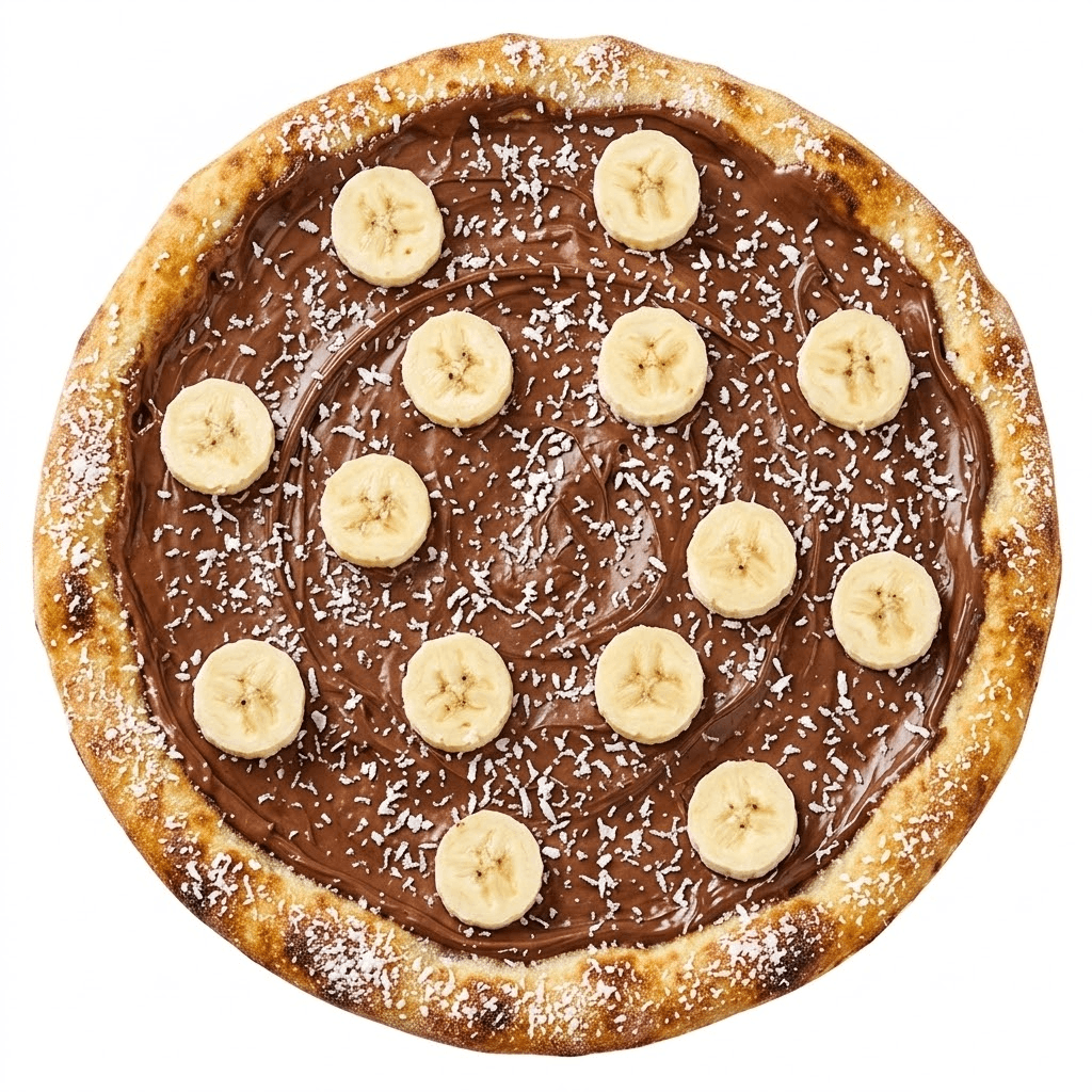 Pizza Nutella Banane