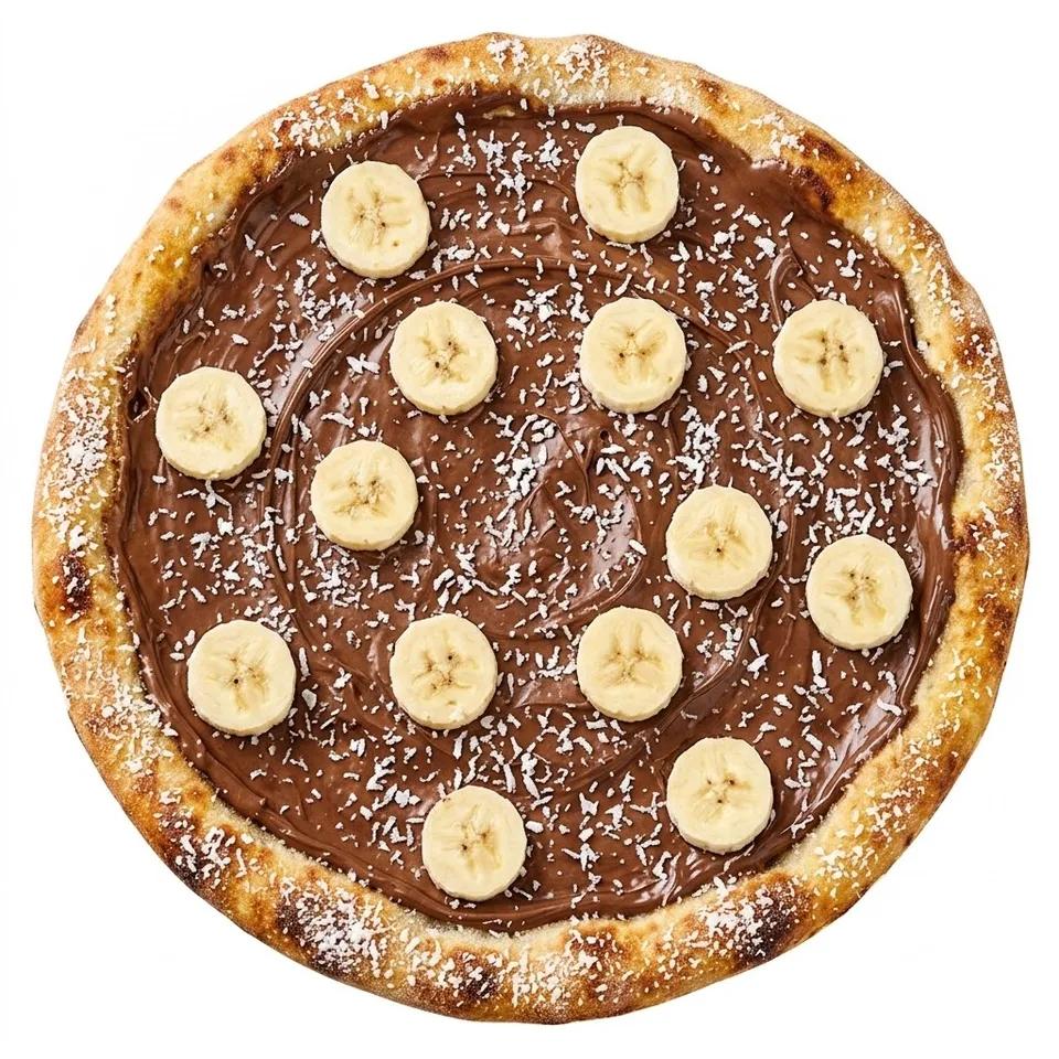 Pizza Nutella Banane