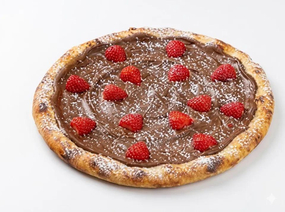 Pizza Nutella Fraise