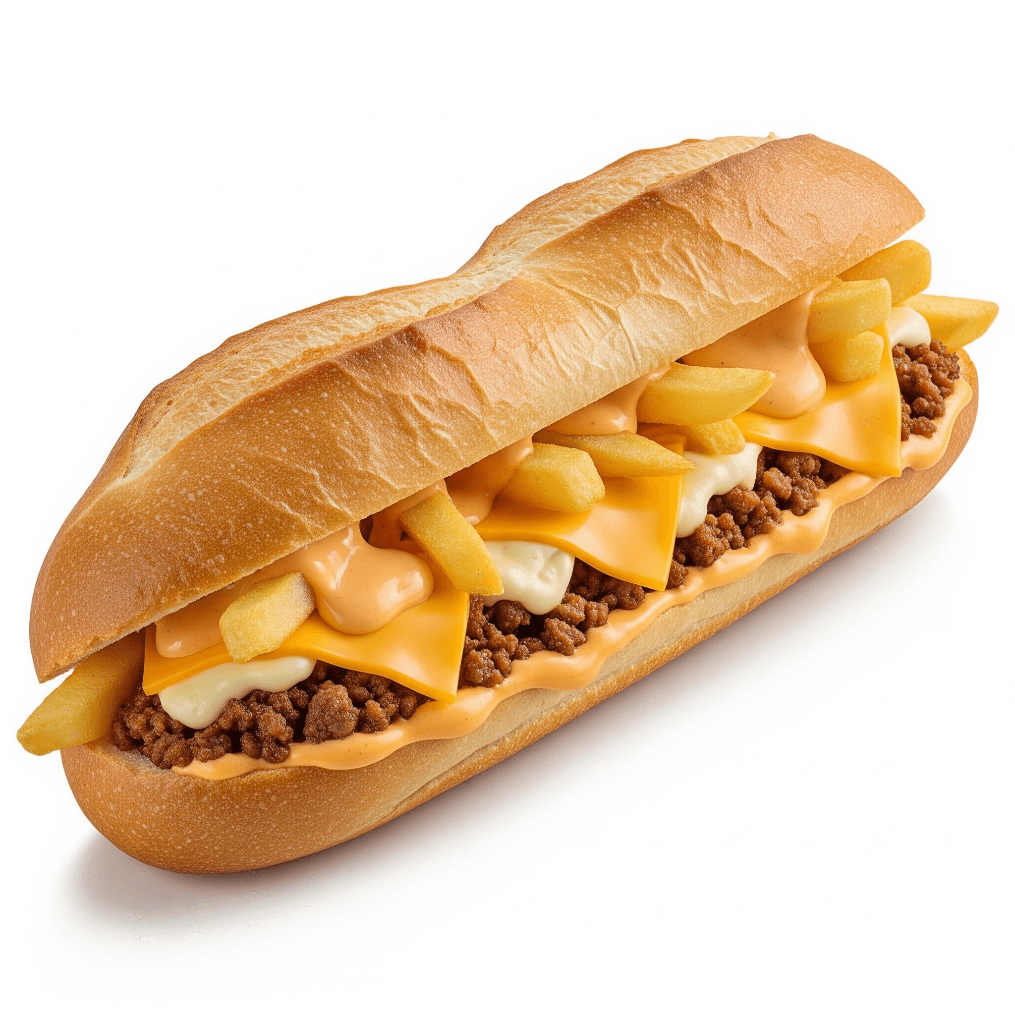 Baguette Farcie Viande Hachée