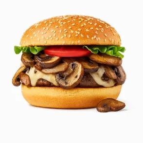 Mushroom Smash Burger