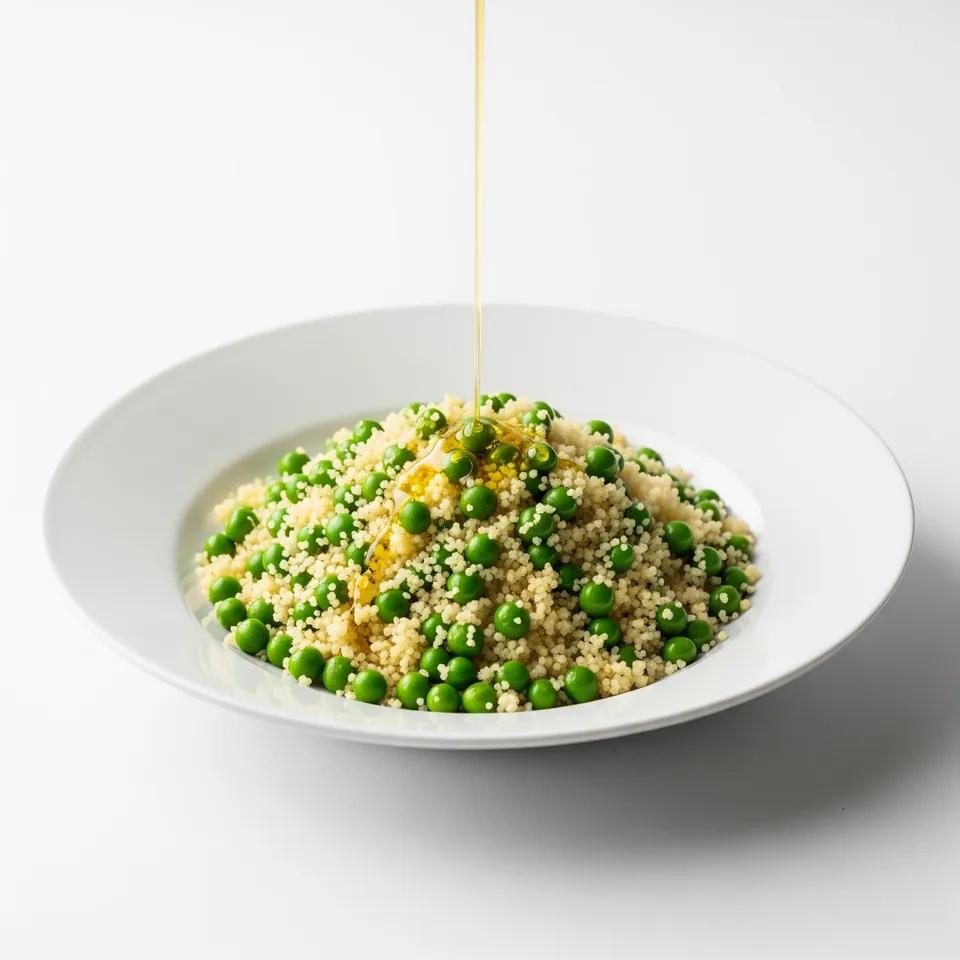 Couscous aux petits pois (Jelbana