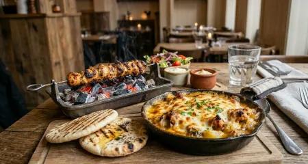 Gratin Chawarma à la braise