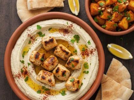 Boxe Homos chwarma poulet