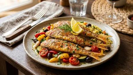 Plat Rouget Garni