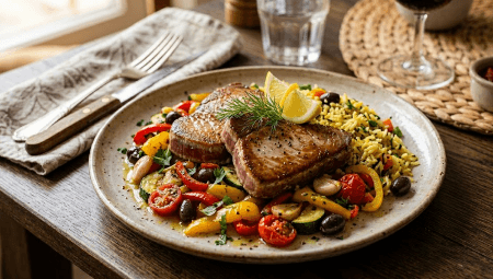 Plat Thon Frais Garni