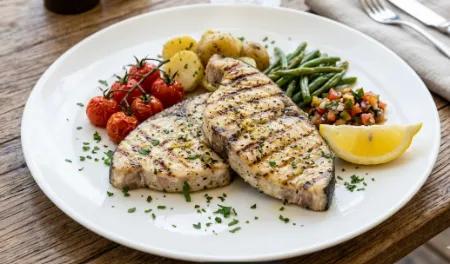 Plat d'Espadon Garni