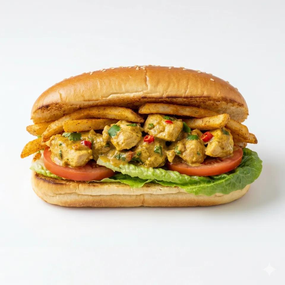 Sandwich Poulet Curry