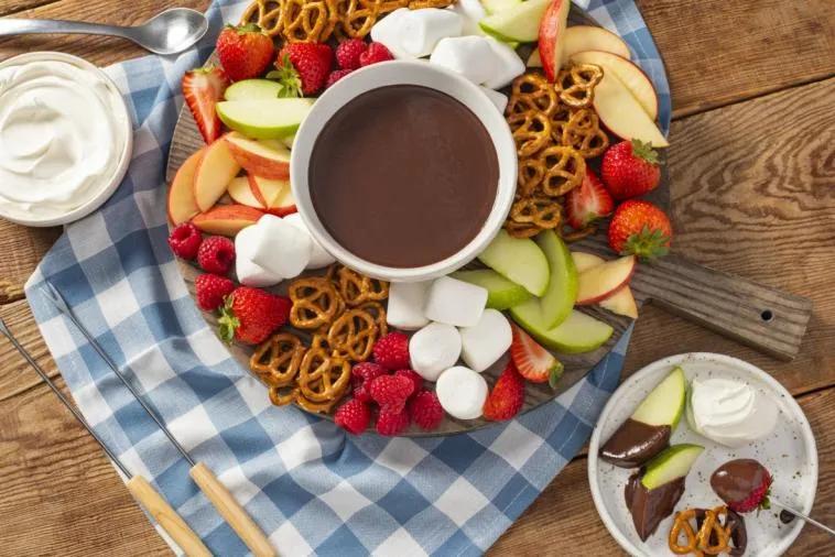 Bol de Fruits au Chocolat