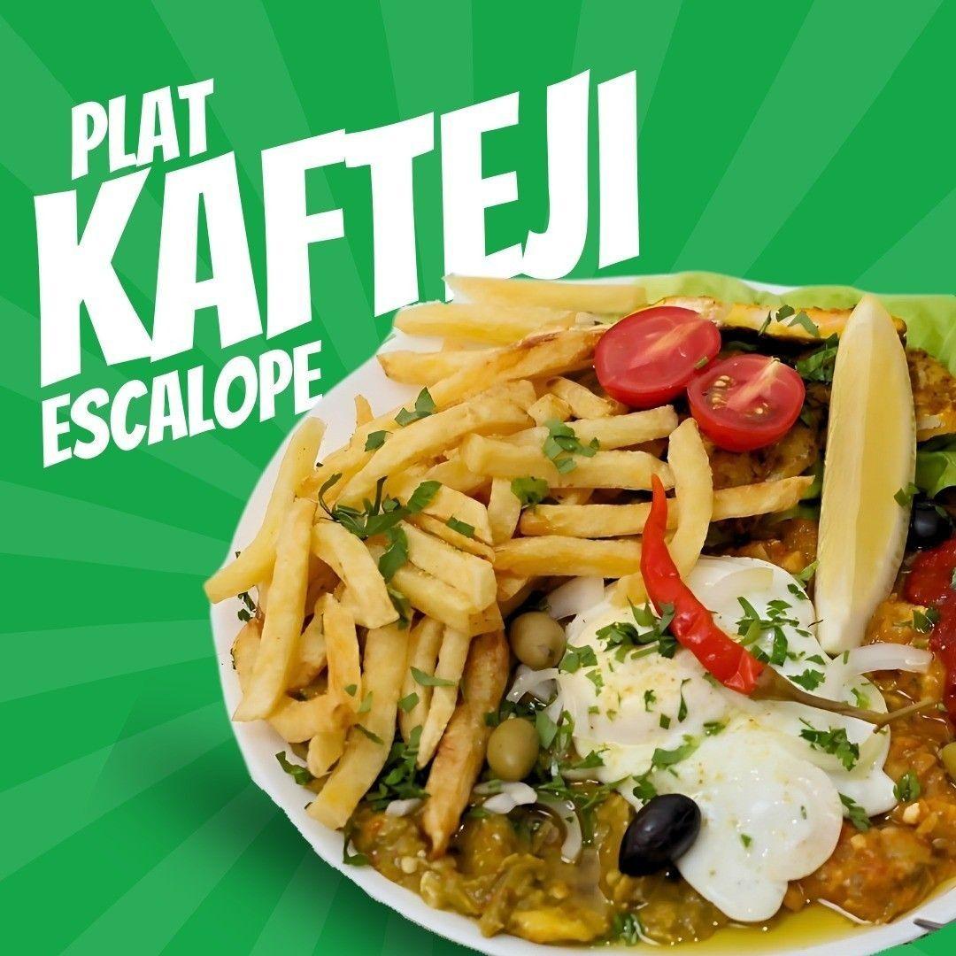 Plat kafteji Escalope