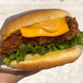 chicken burger