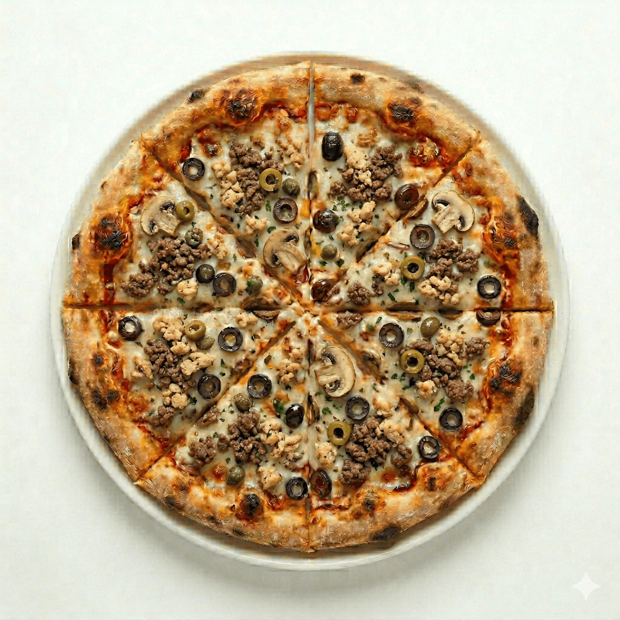 Pizza MÃ©ga (2 parts)