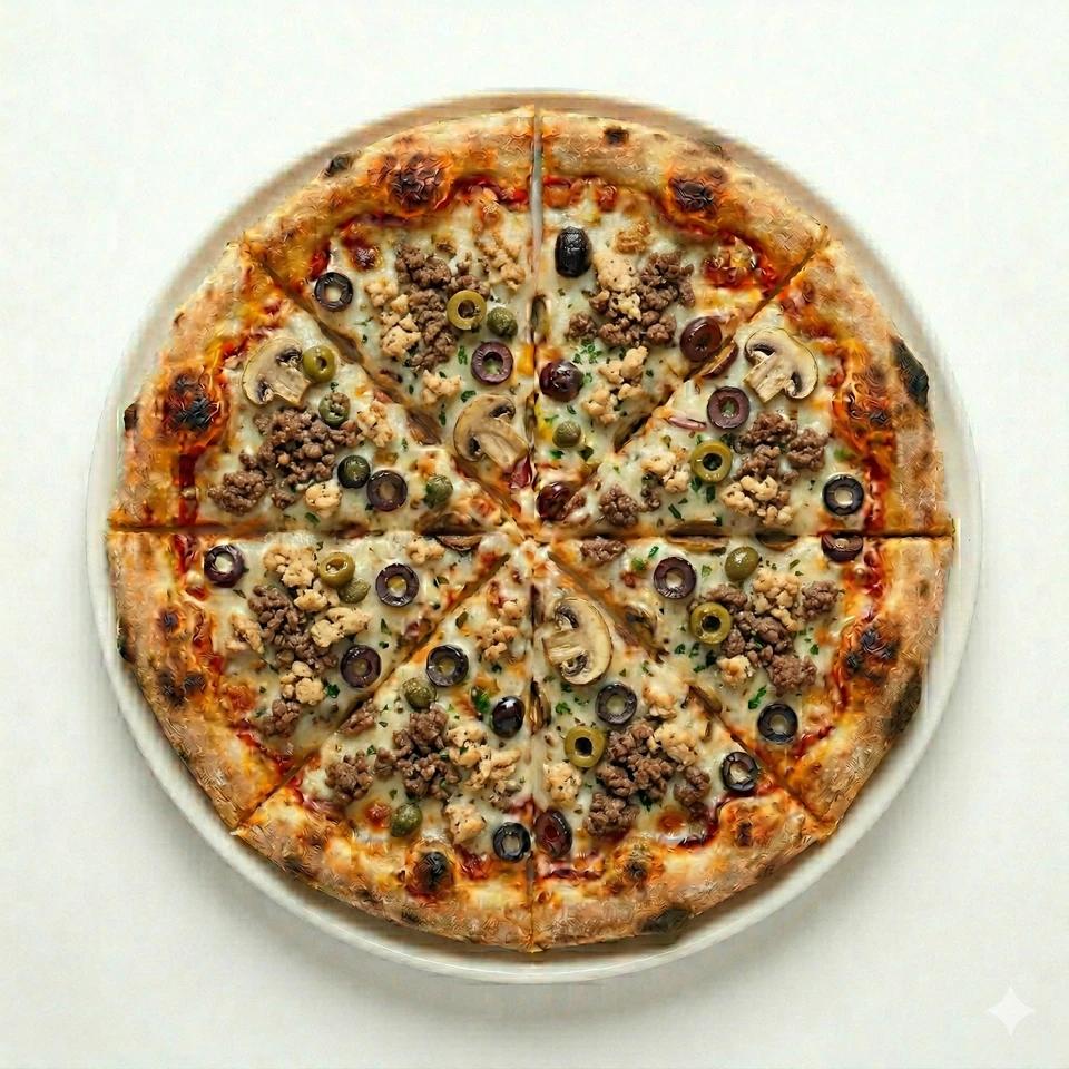 Pizza MÃ©ga (2 parts)