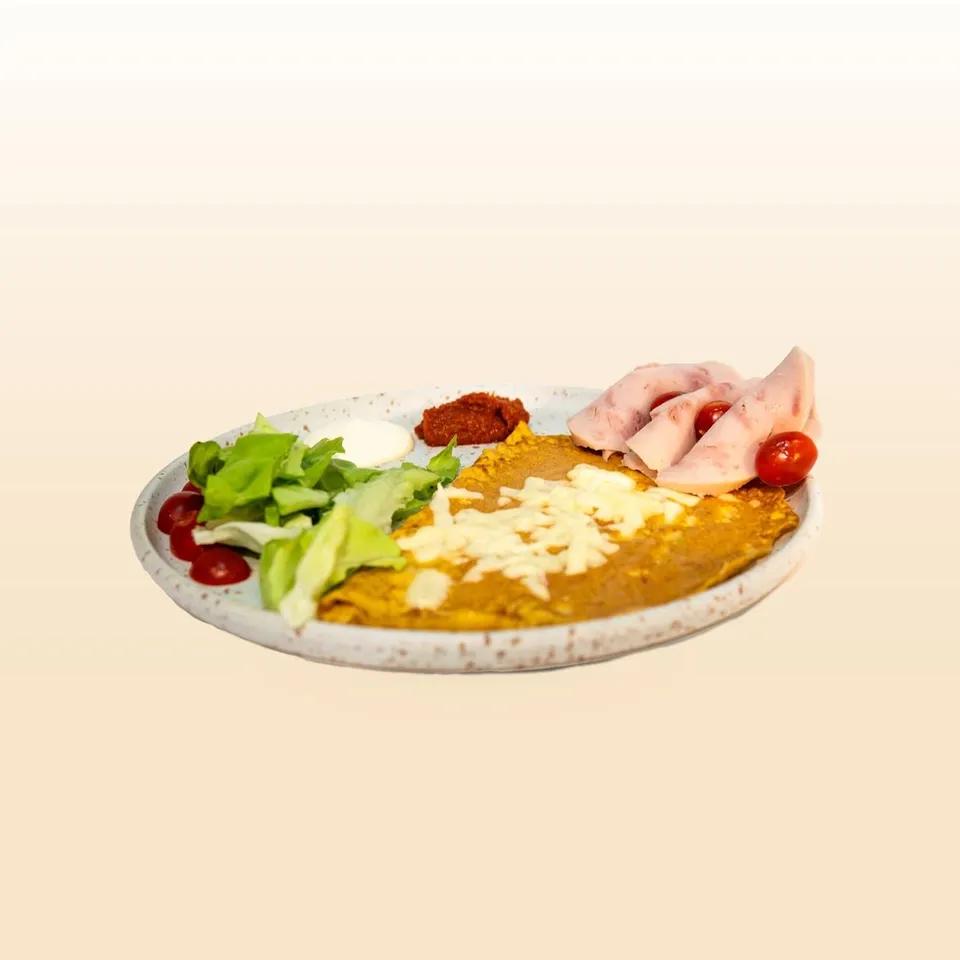 Omelette Jambon Fromage