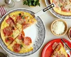 Omelette Pepperoni