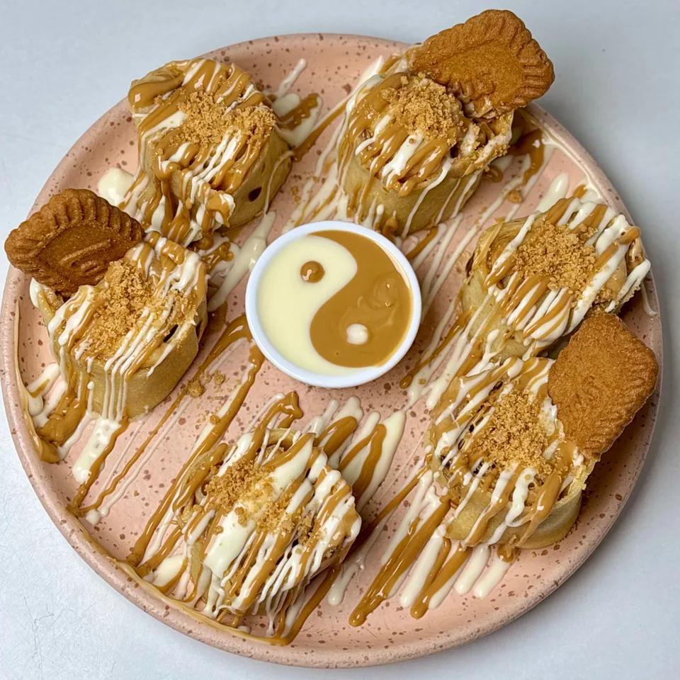 Crêpe sushi spéculos