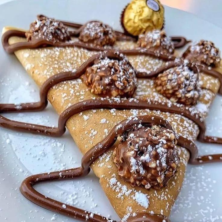Crêpe Ferrero Rocher