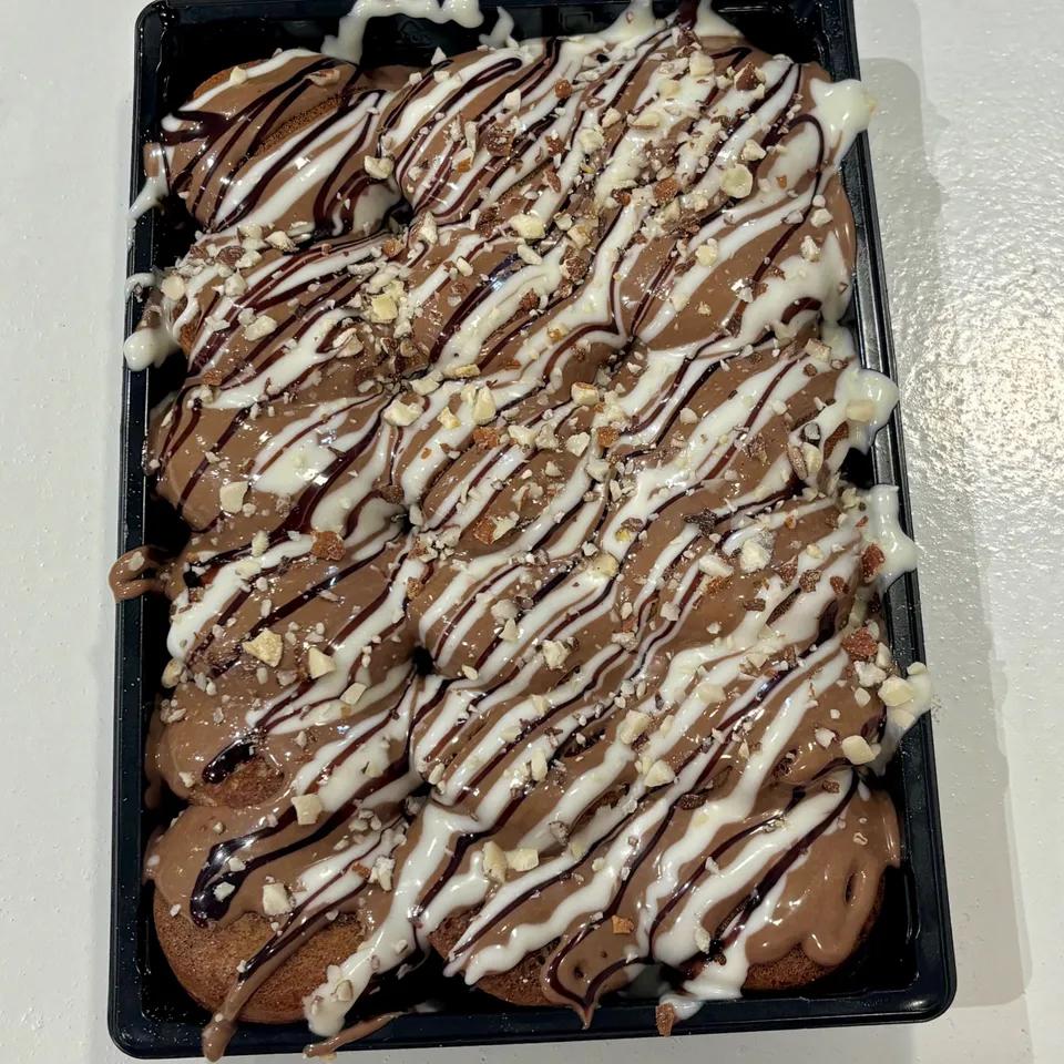 Mini pancake chocolat