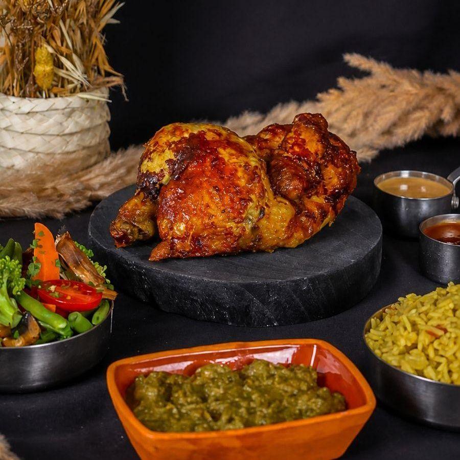 1/2 Poulet avec boisson