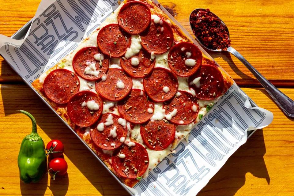Pizza Pepperoni - 1/4 Plateau