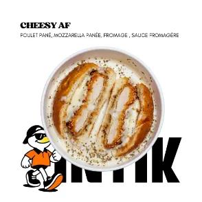 Burger Cheesy Af Poulet Pané