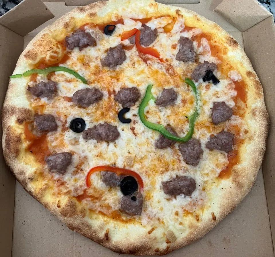 pizza viande hachée boeuf