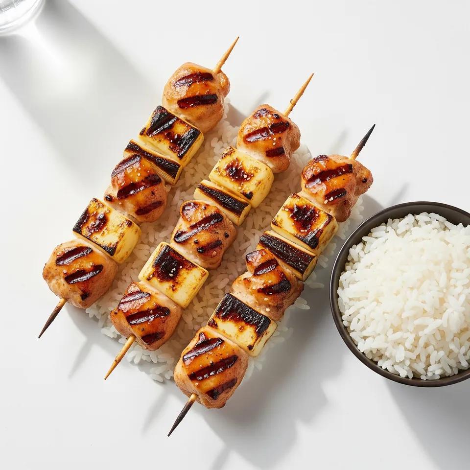 Yakitori Poulet Fromage